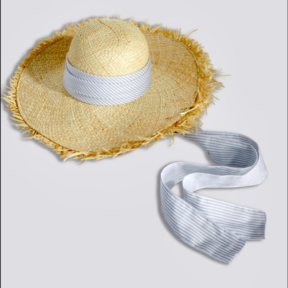 Vineyard Vines Scarf Tied Fringe Sunhat main image 7